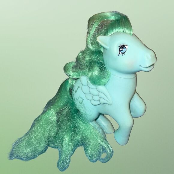 Vintage G1 Hasbro My Little Pony 1983 Pegasus Pony Medley Music MLP A23 - Picture 4 of 8